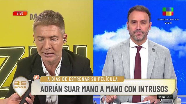 ADRIÁN SUAR Y SU MIRADA SOBRE LA TV ARGENTINA 📺
