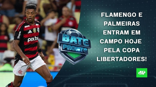 Flamengo e Palmeiras JOGAM HOJE na Libertadores; Real é ATROPELADO; Corinthians EMPATA | BATE-PRONTO