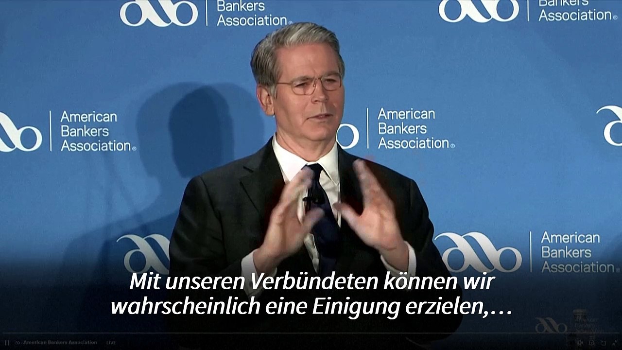 US-Finanzminister rechnet mit Zoll-Deal mit "Verbündeten"