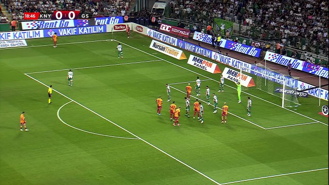 Trendyol Super Lig Tümosan Konyaspor - Galatasaray 16 Ağustos 2024, Cuma