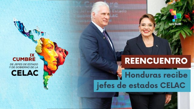 Pdta. Xiomara Castro recibe a sus homólogos para la IX cumbre de la CELAC