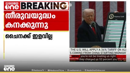 അമേരിക്ക ചൈന തീരുവയുദ്ധം കൂടുതൽ കടുപ്പിച്ച് ട്രംപ്