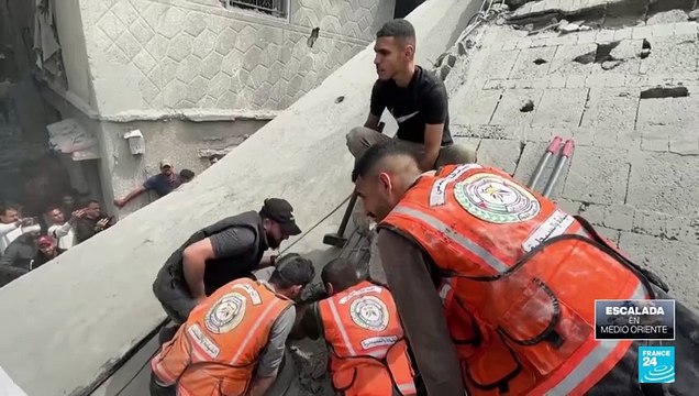 Israel bombardea zona residencial de Ciudad de Gaza