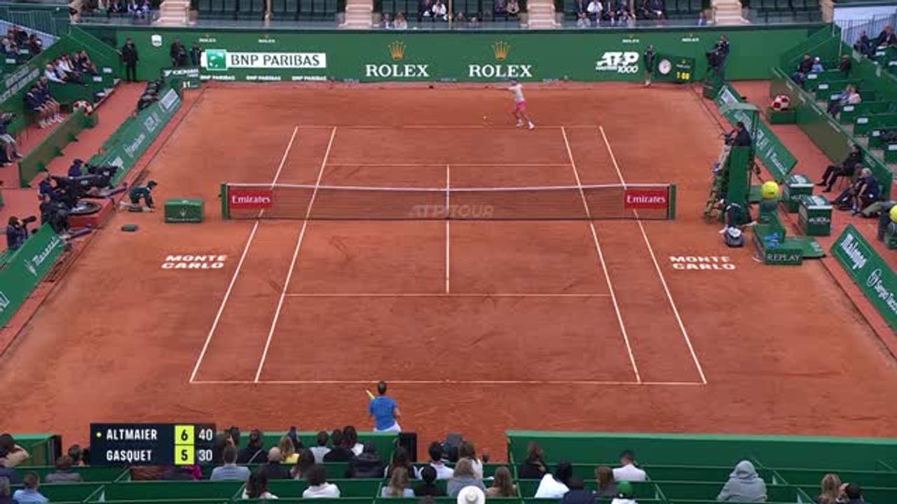 Monte-Carlo - 20 ans après son exploit contre Federer, Gasquet dit adieu à la terre monégasque