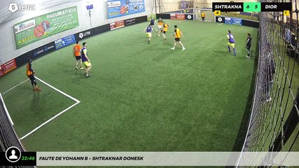 Faute de Yohann B - Shtraknar Donesk