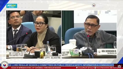 Rep. Abante, kinuwestiyon si Joie Cruz isang vlogger dahil sa pagmumura sa isa nitong video.