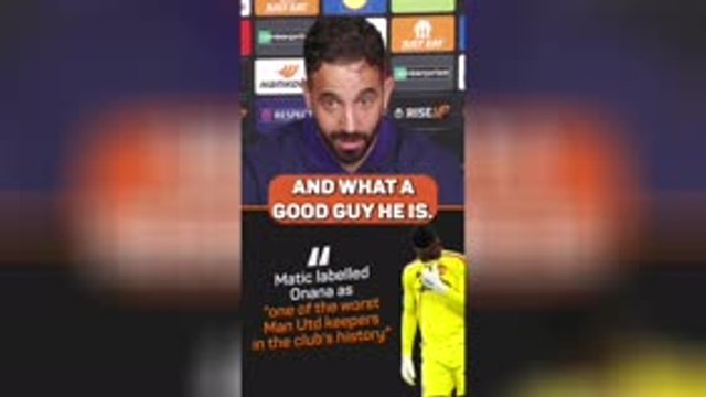 Amorim defends Onana after being labelled 'one of the worse keepers in Man Utd's history'