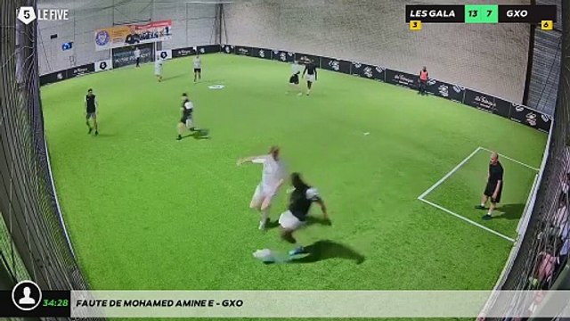 Faute de Mohamed Amine E - Gxo