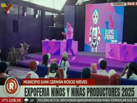 ExpoFeria de Niños y Niñas Productores 2025 llega al estado Guárico