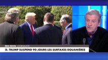 Éric Revel : «Donald Trump a perdu le bras de fer face à la réalité des marchés financiers»