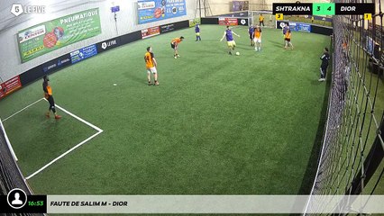 Faute de Salim M - Dior