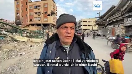 Palästinenser werden erneut aus Gaza-Stadt vertrieben