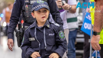 South Australia police pay tribute to Sergeant Sammy