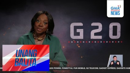 Multi-awarded actress Viola Davis, gaganap na U.S. president sa upcoming film na "G20" | Unang Balita