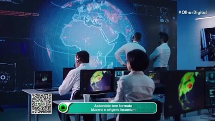 Asteroide tem formato bizarro e origem incomum