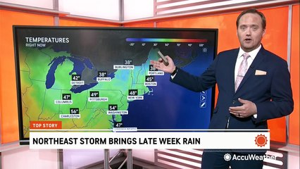 Rain and snow returning to the Northeast