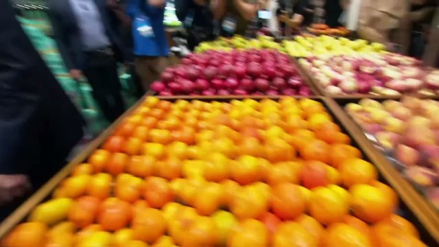 The government proposes ability to weather storm amid US stock market free fall while the opposition visits steelmaker hit by Trump tariffs