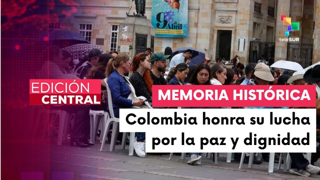 Bogotá conmemora a víctimas del conflicto y resistencia histórica en Día de la Memoria