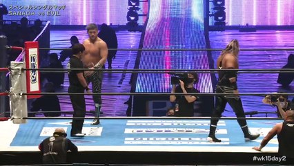 SANADA vs EVIL - SPECIAL SINGLE MATCH: Wrestle Kingdom 15 (1/5/2021)
