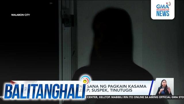 Babaeng bibili lang sana ng pagkain kasama ang anak, naholdap; suspek, tinutugis | Balitanghali