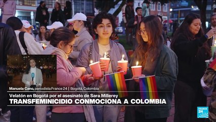 Informe desde Bogotá: plantones en Colombia por transfeminicidio de Sara Millerey