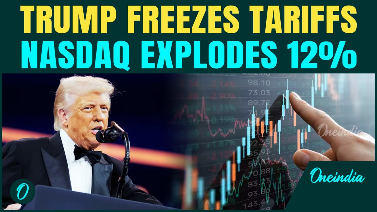 Breaking: Trump Freezes Tariffs After $1.5 Trillion Meltdown; Wall Street Roars Back With Rally