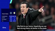 Emery tries to play down importance of late PSG goal in Villa defeat