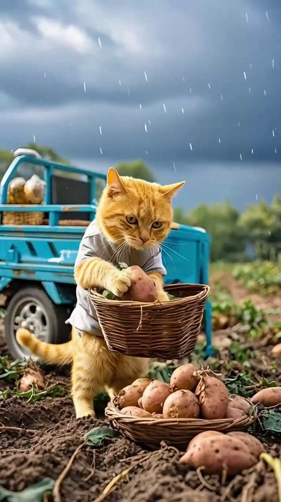 Poor cat