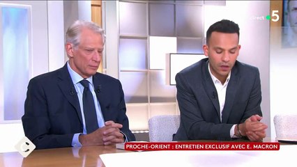 Emmanuel Macron annonce dans "C à vous" que la France pourrait reconnaître l'État palestinien 'en juin"
