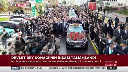 Devlet Bey Konağı'nın inşası tamamlandı