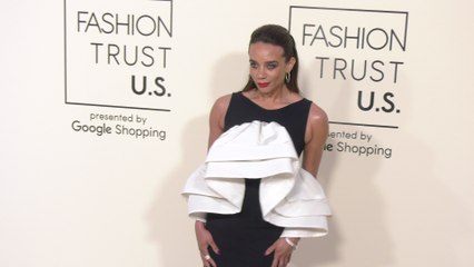 Hannah John-Kamen attends the 2025 Fashion Trust U.S. Awards in Los Angeles