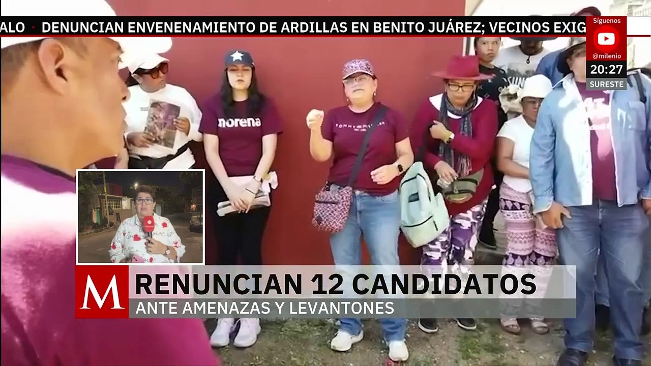 12 candidatos en Veracruz renuncian por amenazas y 'levantones', a días del inicio de las campañas