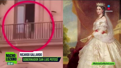 “Podría ser un fantasma”. Gobernador de SLP sobre la mujer que apareció desnuda dentro del Palacio Gobierno