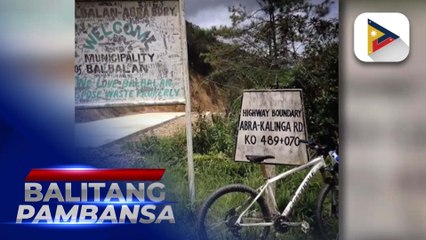 DPWH, sinimulan na ang rehabilitasyon sa National Road na nagkokonekta sa munisipyo...