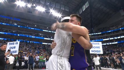 Doncic drops 45 on winning return with Lakers to Dallas