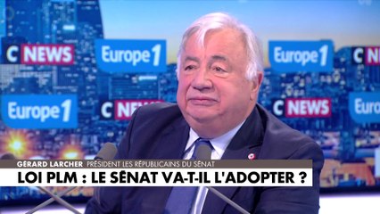 Gérard Larcher : «C’est une loi qui est mal née !»