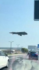 Chinese 6th-generation fighter jet J-36 spotted landing after completing a flight test