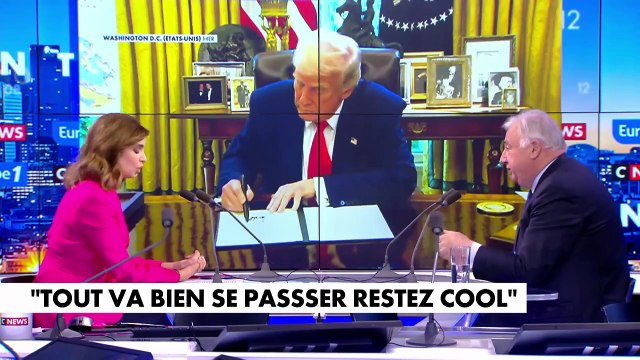 Gérard Larcher : «Le président américain semble briller par son instabilité et le caractère chaotique d'un certains nombre de décisions»