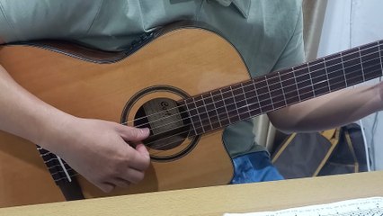 guitar arpeggios with 4 fingers PART 3