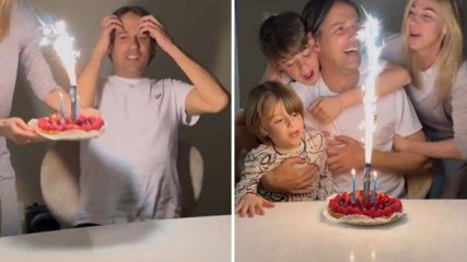 Inter, Simone Inzaghi festeggia il compleanno in famiglia