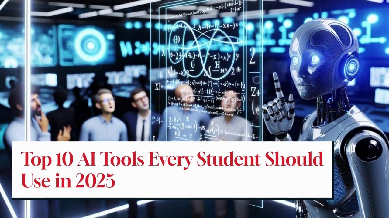 Top 10 AI Tools Every Student Should Use in 2025 | Boost Productivity & Study Smarter!