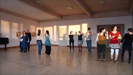 Bourrée la feinte - Laguiole en apprentissage