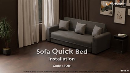 Sofa Quick Bed Installation