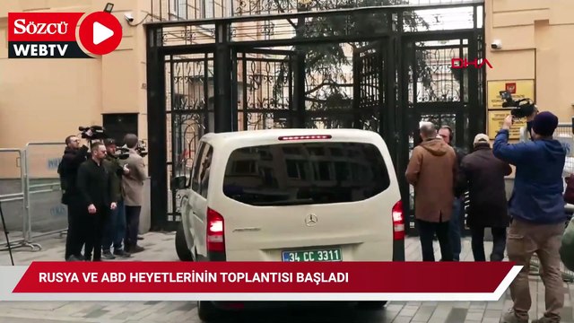 Rusya ve ABD heyetleri İstanbul'da ikinci kez bir araya geldi
