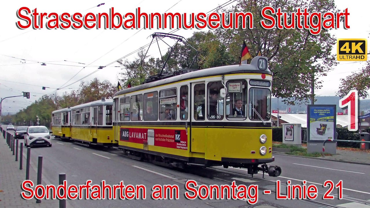 Strassenbahnlinie 21 in Stuttgart!