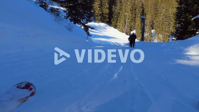 ski area in the Swiss alps with people and chairlifts in the winter ski area of Beckenried1