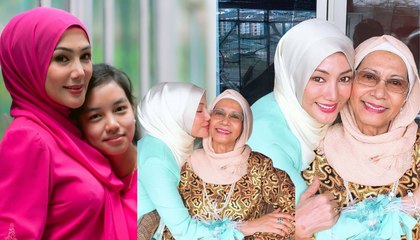 Anggun Di Usia 51 Tahun, Erra Fazira Mewarisi Kejelitaan Dari Bonda Tercinta “Saya Ikut Rutin Emak Dari Dulu..”