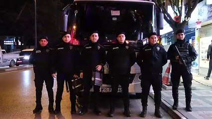 Bursa\'da \'Polis Haftası\'na anlamlı sürpriz