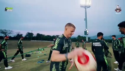 All in day's work Follow the every animated Sam Billings on this first days of training at the HBLPSLX.