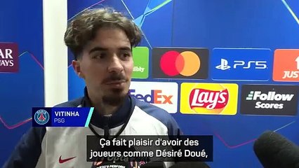 Vitinha : "Doué est dans une forme incroyable"
